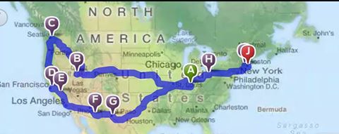 Fall 2015 Route www.travelingtUUsome.com